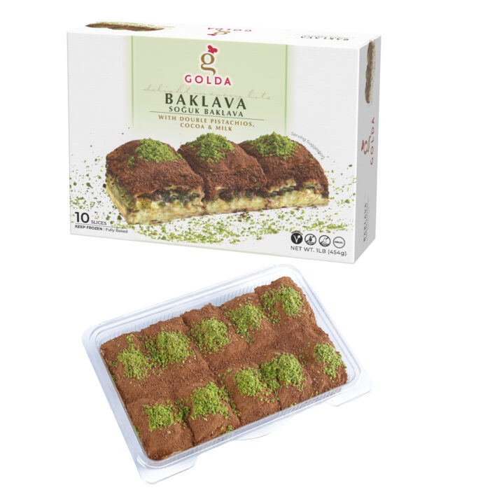 Golda Milk & Cocoa Baklava 1 lb