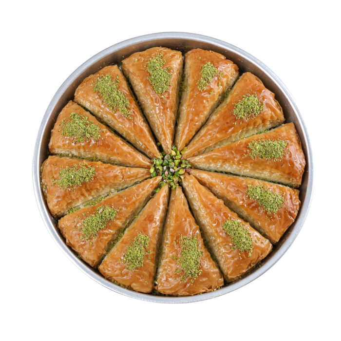Golda Triangle Baklava with Double Pistachios 2.75 lb