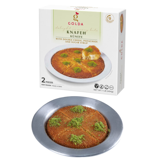 Golda Knafeh 2 pcs 1 lb Künefe